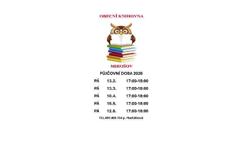 Aktuality - Obecní knihovna